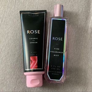 Bath and Body Works Rose Set